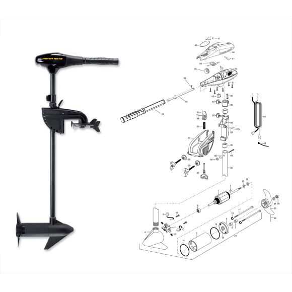 minn kota riptide 80 parts diagram