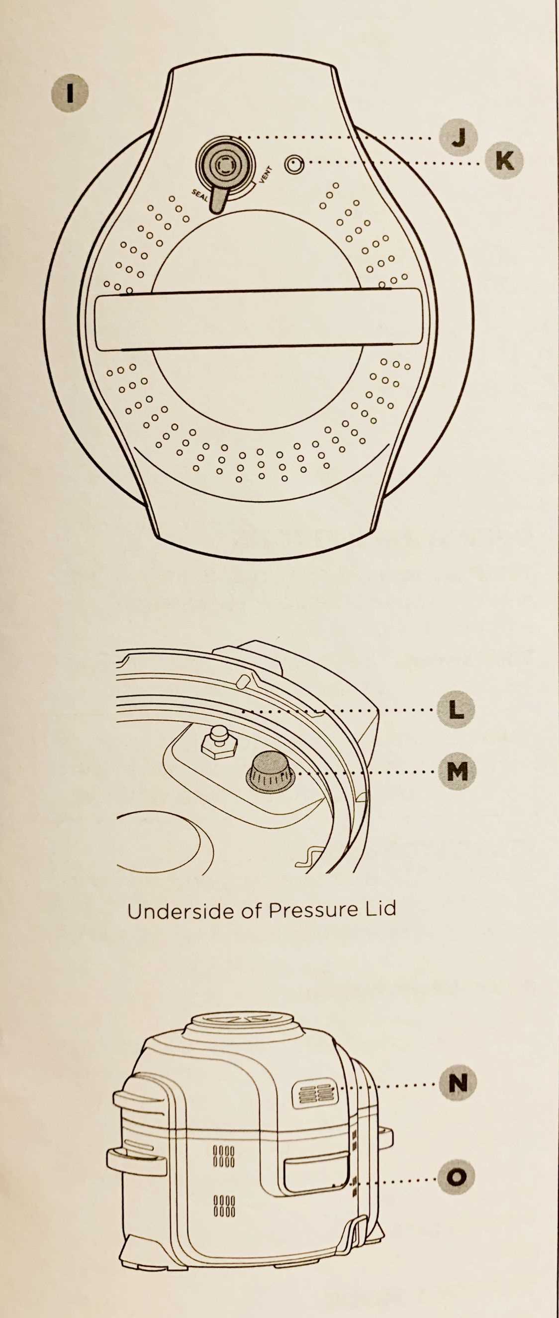 ninja foodi parts diagram