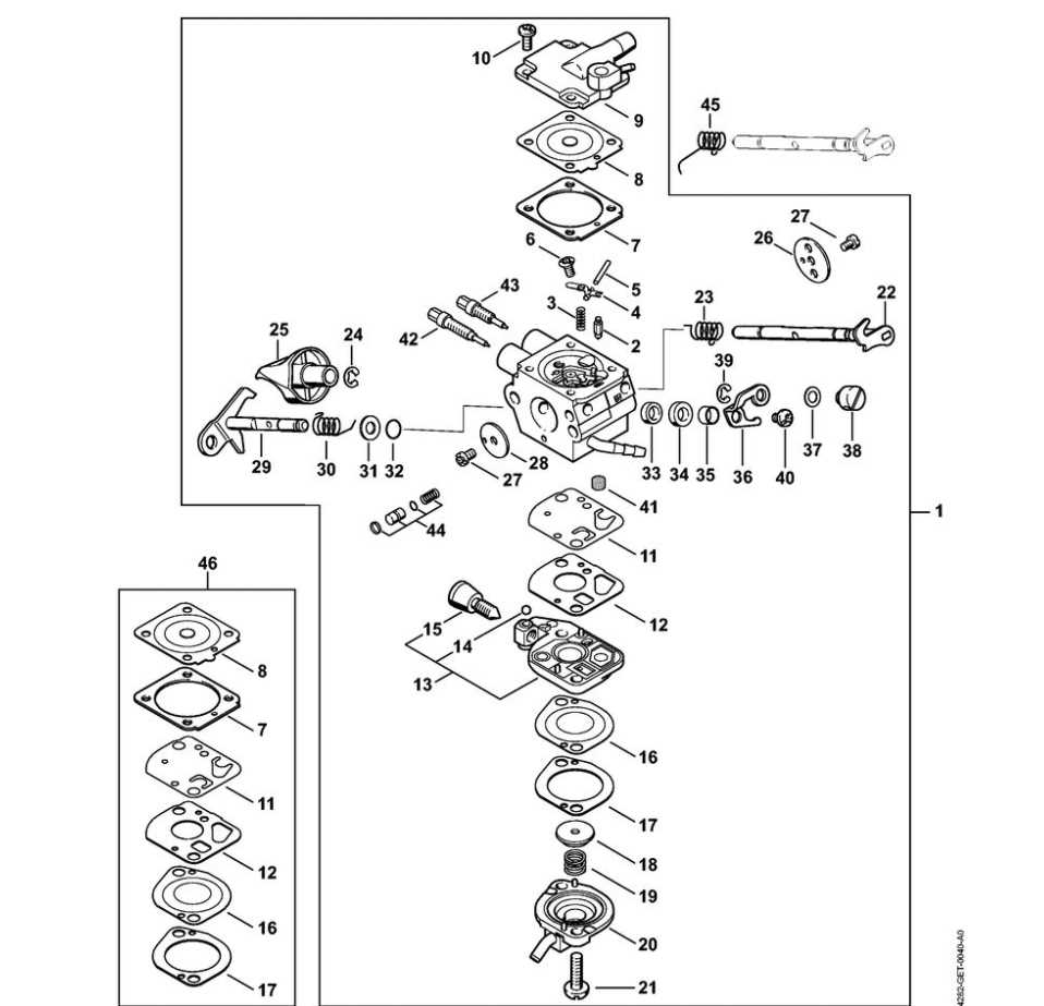 stihl br600 parts diagram