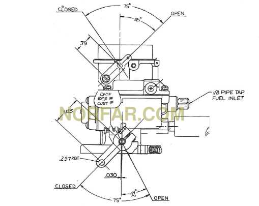 zenith carburetor parts diagram