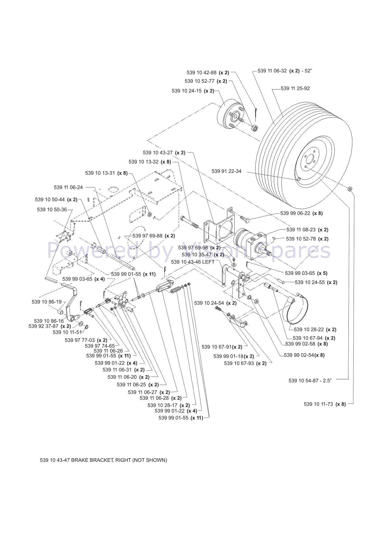 zero turn mower parts diagram