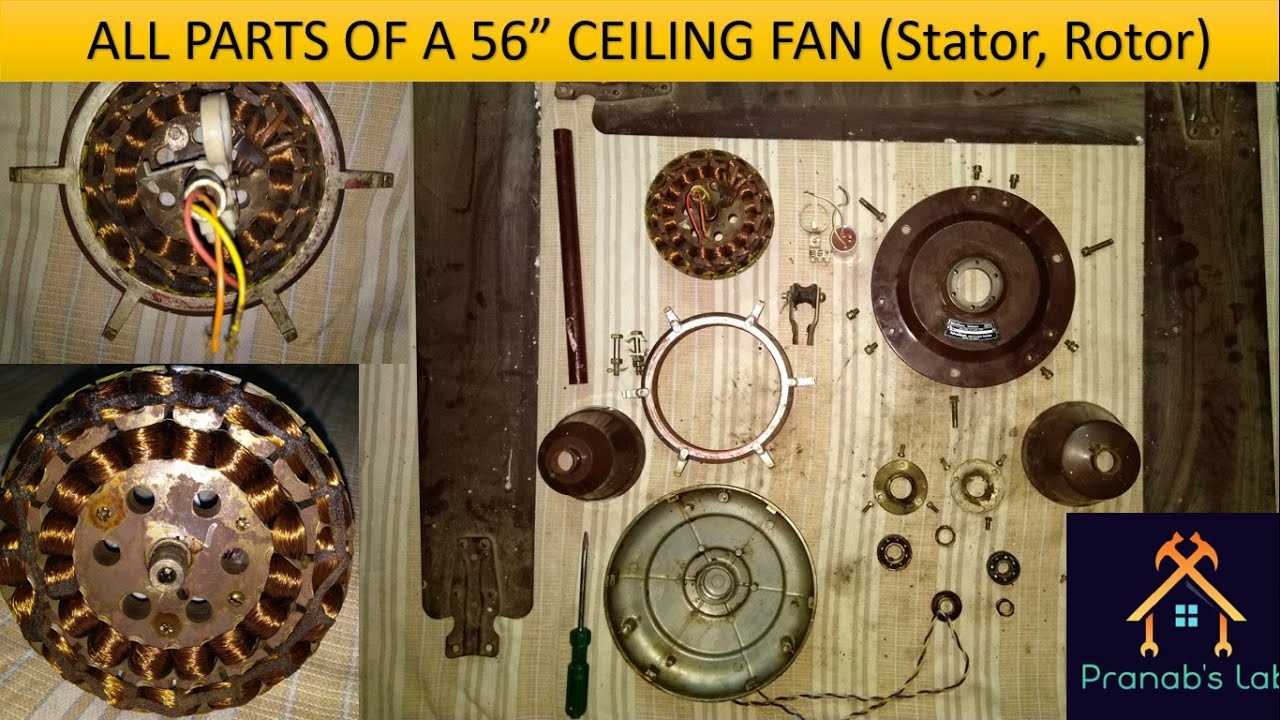 ceiling fan parts diagram