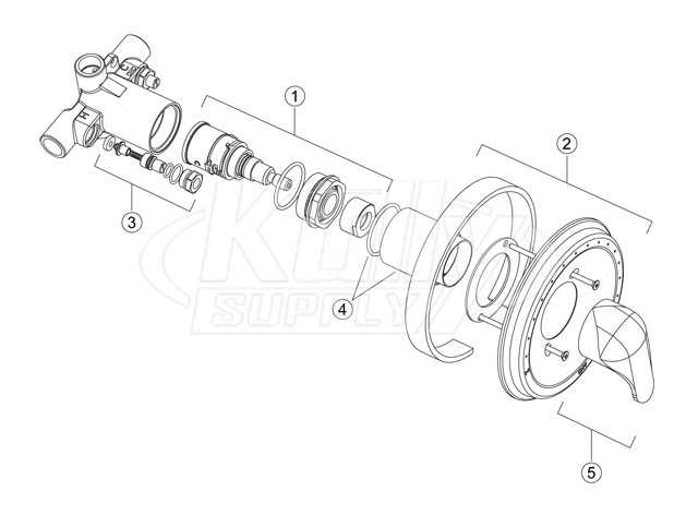 shower parts diagram