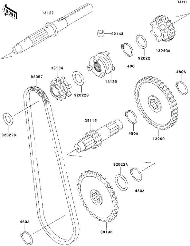 kawasaki mule parts diagram