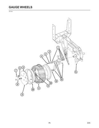 kinze planter parts diagram