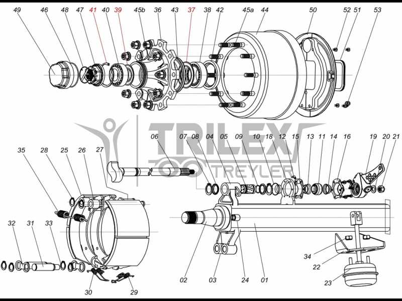 trailer diagram parts