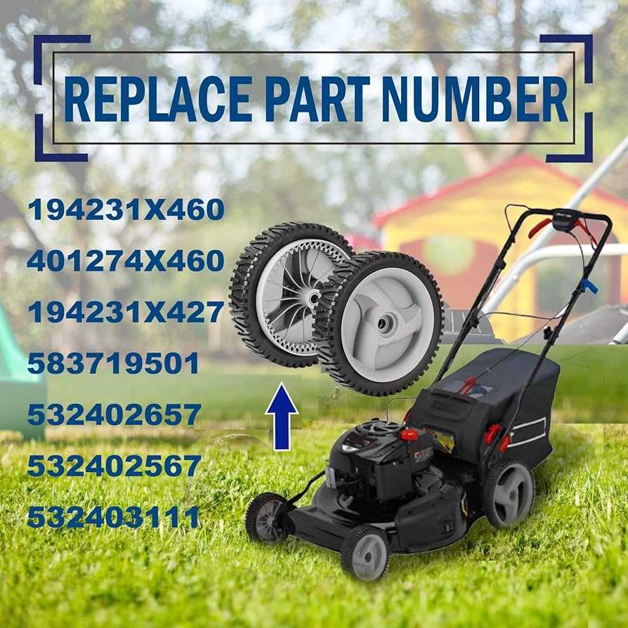 push lawn mower parts diagram