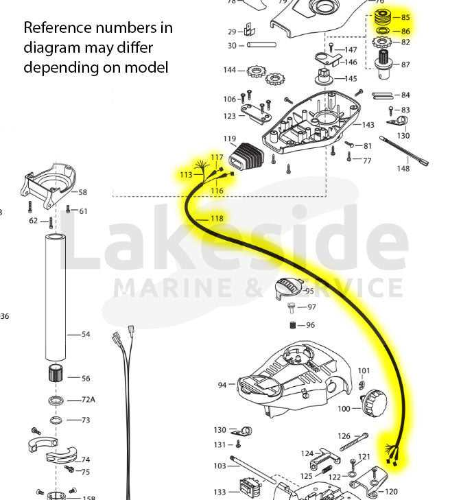 minn kota edge 70 parts diagram