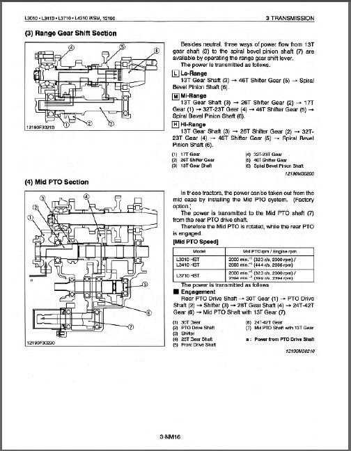 kubota l3010 parts diagram